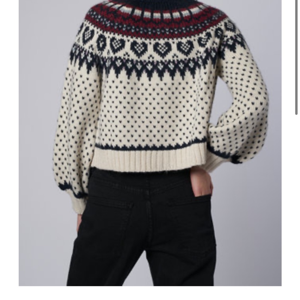 The Great Fair Isle Heart Cardigan